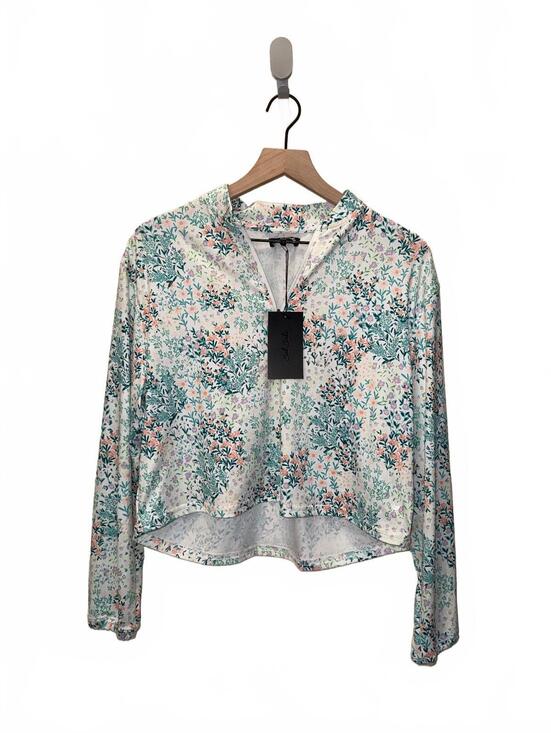 Bad Birdie Jackets & Blazers - Bad Birdie UV Long Sleeve Golf Shirt in Spring Has Sprung Floral Print, Size M